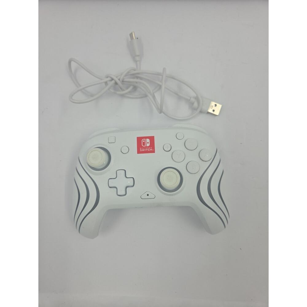 PDP Afterglow Wave Wired Controller for Nintendo Switch – White, Tested